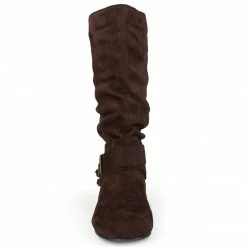 Journee Collection SHELLEY BUCKLES MEDIUM CALF Boots