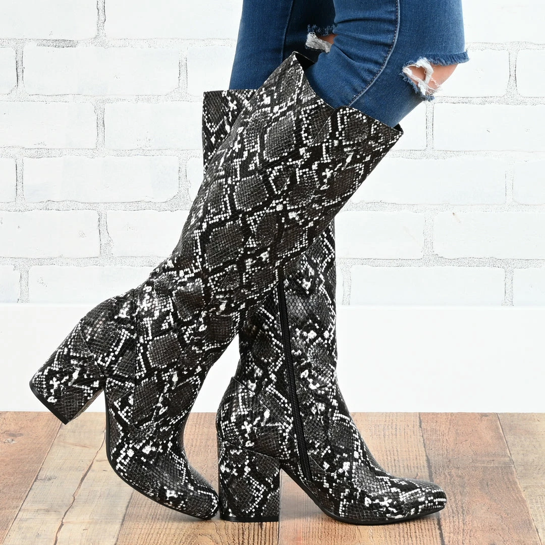 Journee Collection TAVIA MEDIUM CALF 2 Journee Collection TAVIA MEDIUM CALF