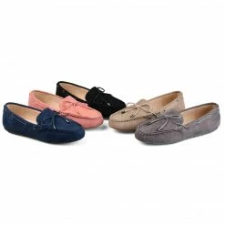 Journee Collection Flats THATCH