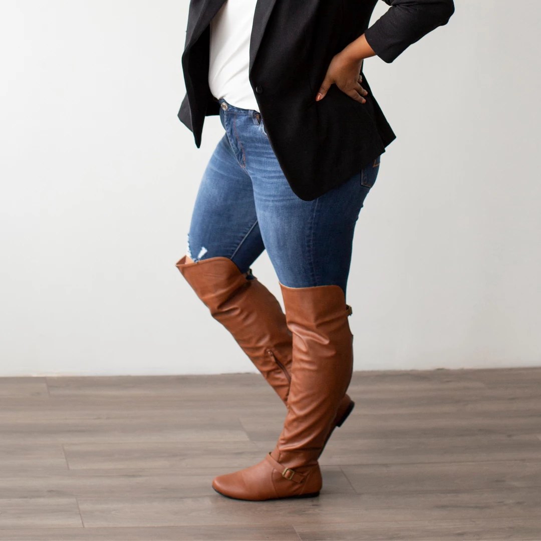 Journee Collection LOFT WIDE CALF Boots 2 Journee Collection LOFT WIDE CALF Boots