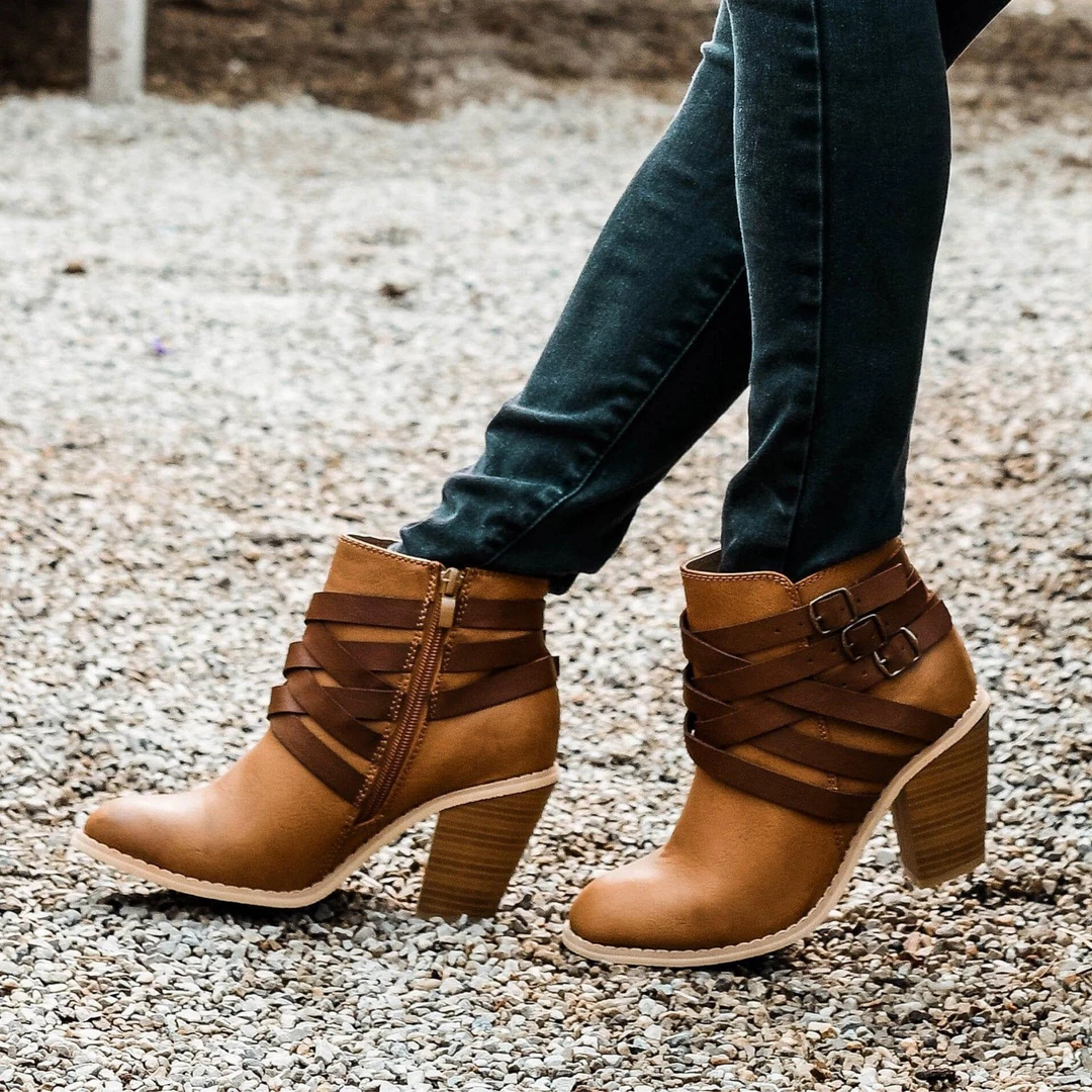 Journee Collection Booties STRAP STANDARD WIDTH 2 Journee Collection Booties STRAP STANDARD WIDTH