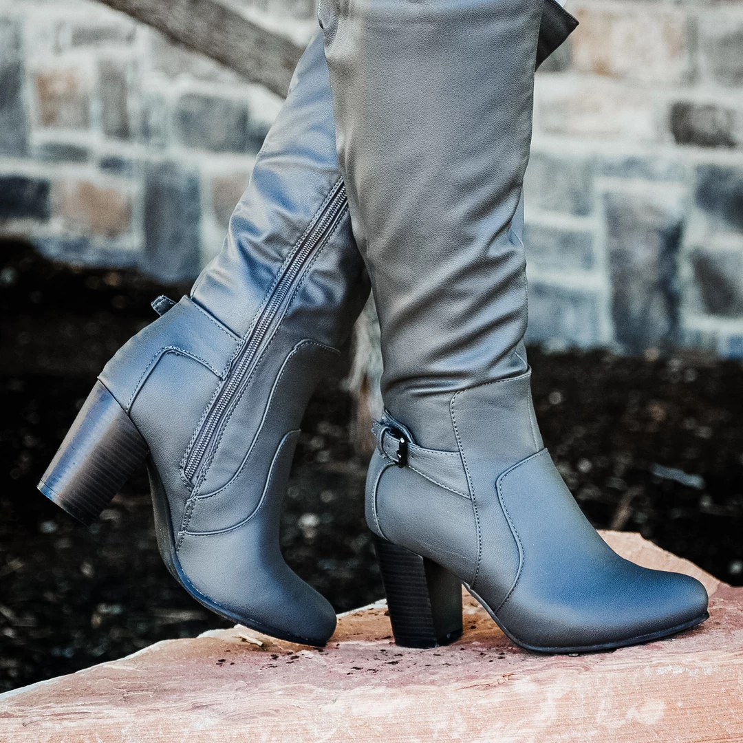 Journee Collection CARVER MEDIUM CALF Boots 2 Journee Collection CARVER MEDIUM CALF Boots