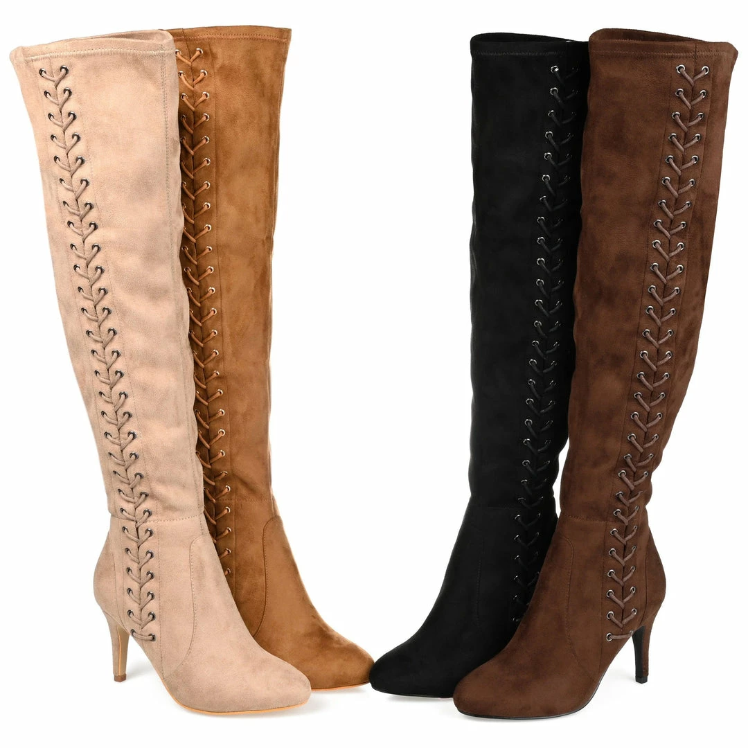 Journee Collection ABIE EXTRA WIDE CALF Boots 10 Journee Collection ABIE EXTRA WIDE CALF Boots