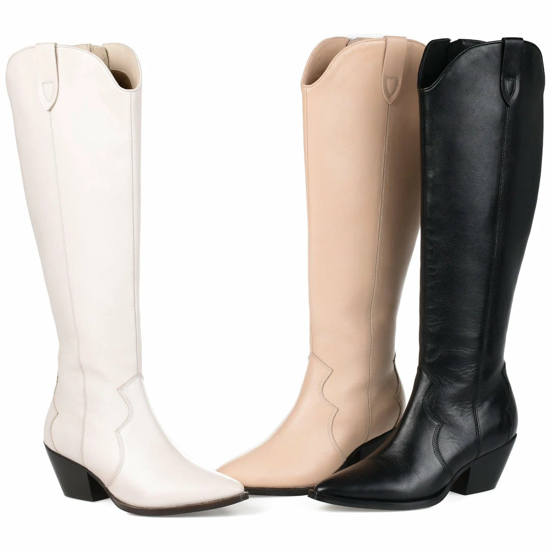 Journee Signature Boots PRYSE EXTRA WIDE CALF 10 Journee Signature Boots PRYSE EXTRA WIDE CALF