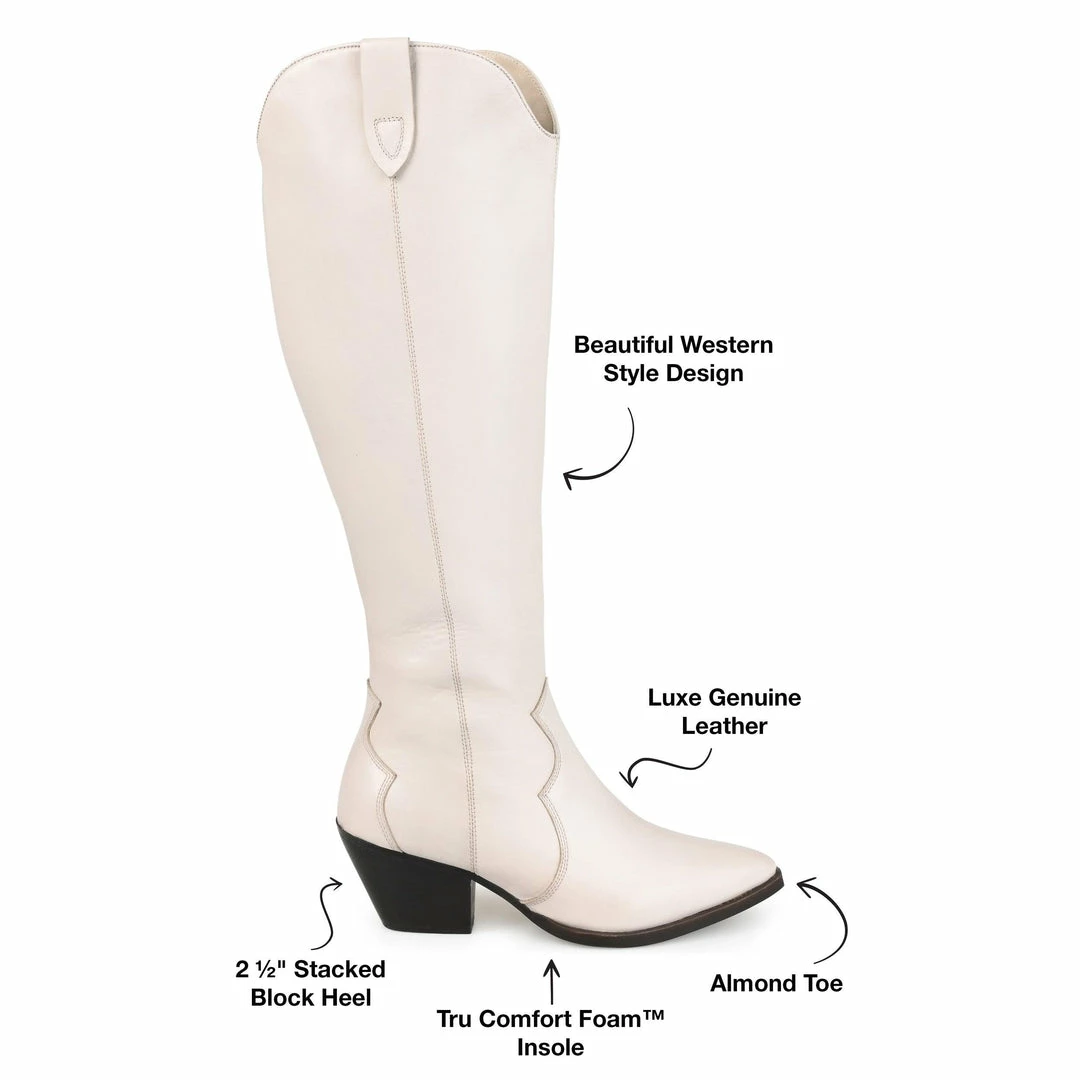 Journee Signature Boots PRYSE EXTRA WIDE CALF 9 Journee Signature Boots PRYSE EXTRA WIDE CALF