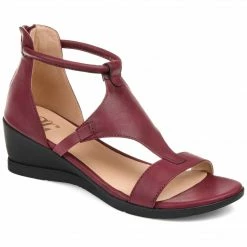 Journee Collection Sandals TRAYLE WIDE WIDTH