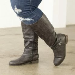 Journee Collection Boots IVIE EXTRA WIDE CALF