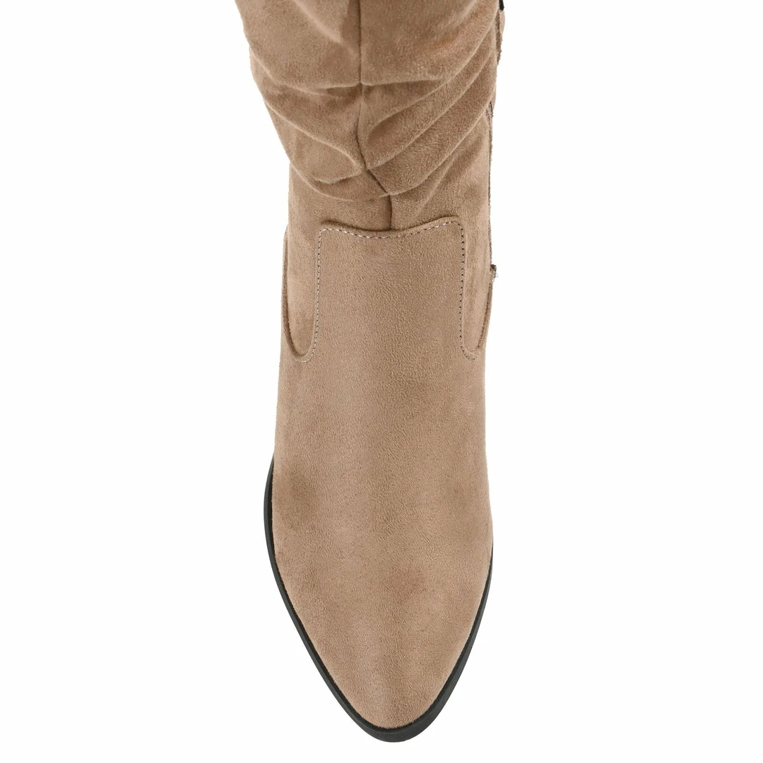 Journee Collection Boots ZIVIA WIDE CALF 6 Journee Collection Boots ZIVIA WIDE CALF