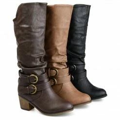 Journee Collection Boots LATE WIDE CALF