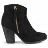 Journee Collection Booties LINK WIDE WIDTH
