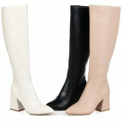Journee Collection LANDREE MEDIUM CALF Boots