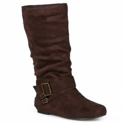 Journee Collection SHELLEY BUCKLES MEDIUM CALF Boots