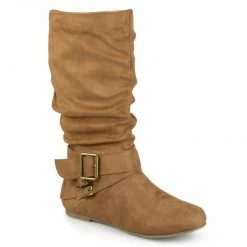 Journee Collection SHELLEY BUCKLES MEDIUM CALF Boots