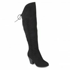 Journee Collection SPRITZ SUEDE MEDIUM CALF Boots 25 Journee Collection SPRITZ SUEDE MEDIUM CALF Boots