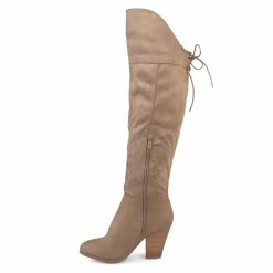 Journee Collection SPRITZ SUEDE MEDIUM CALF Boots 17 Journee Collection SPRITZ SUEDE MEDIUM CALF Boots