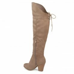 Journee Collection SPRITZ SUEDE MEDIUM CALF Boots 18 Journee Collection SPRITZ SUEDE MEDIUM CALF Boots