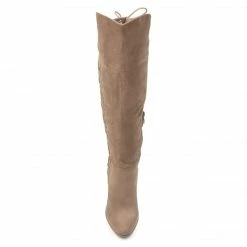 Journee Collection SPRITZ SUEDE MEDIUM CALF Boots 20 Journee Collection SPRITZ SUEDE MEDIUM CALF Boots