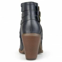 Journee Collection Booties STRAP WIDE WIDTH